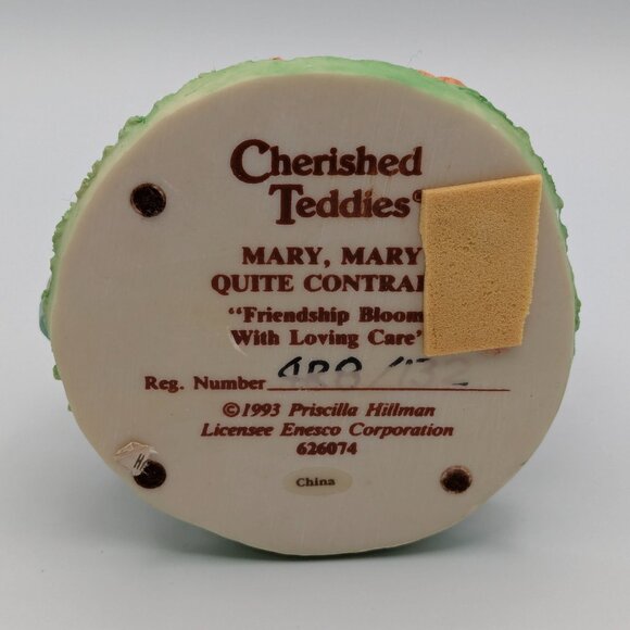Cherished Teddies Mary, Mary Quite Contrary (626074) 1993 - Picture 7 of 10